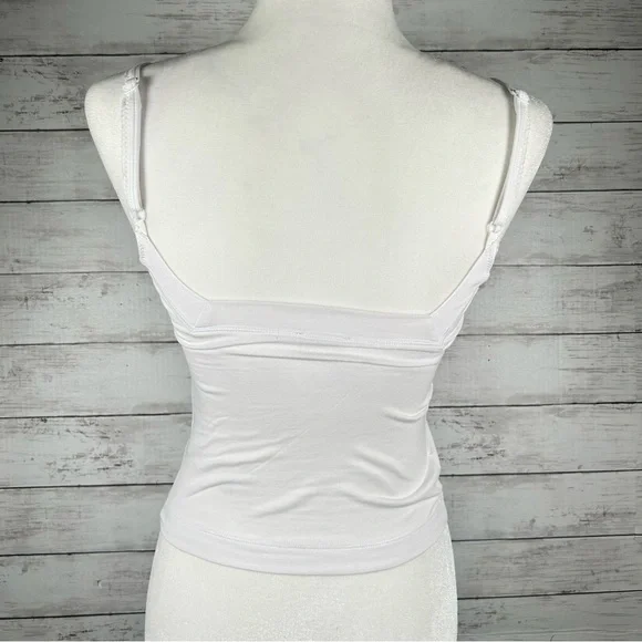Free People Intimately Wear It Out Cotton/ Spandex Tank White XS NEW - Picture 4 of 7
